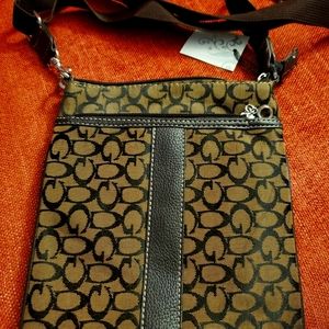 Perfect brown crossbody bag